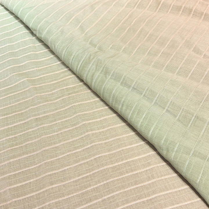 4D Shaded Mul Chanderi Pintex Fabric 44" – Soft Designer Summer Fabric-GP4100-5
