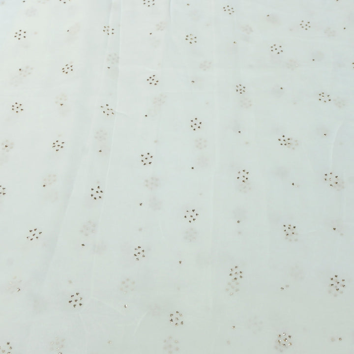 Viscose Georgette Hand Work Mukaish Fabrics