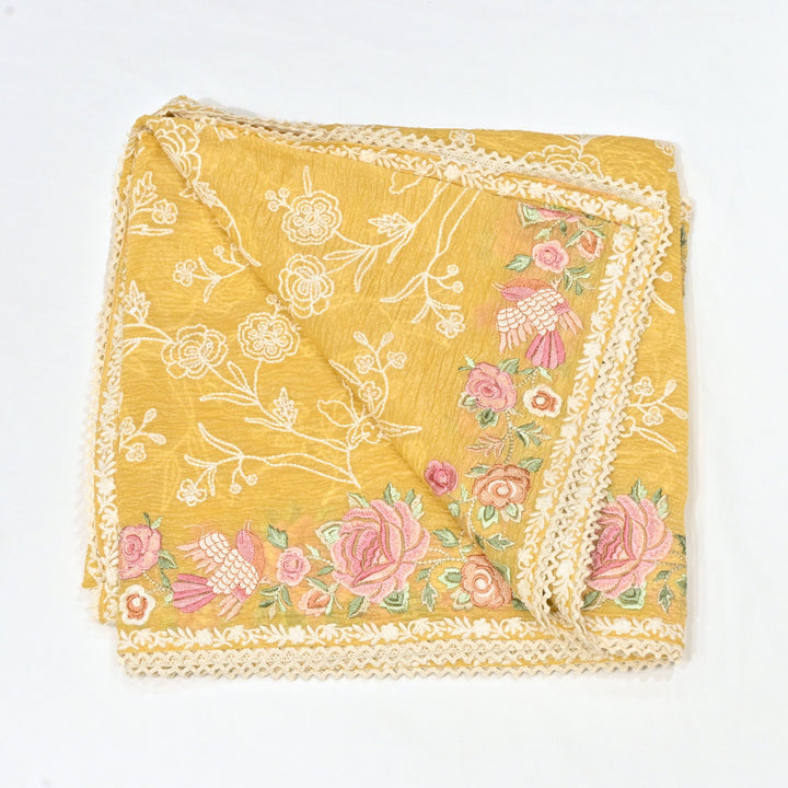 Fendi Tissue Thread Sequins Embroidery Dupatta