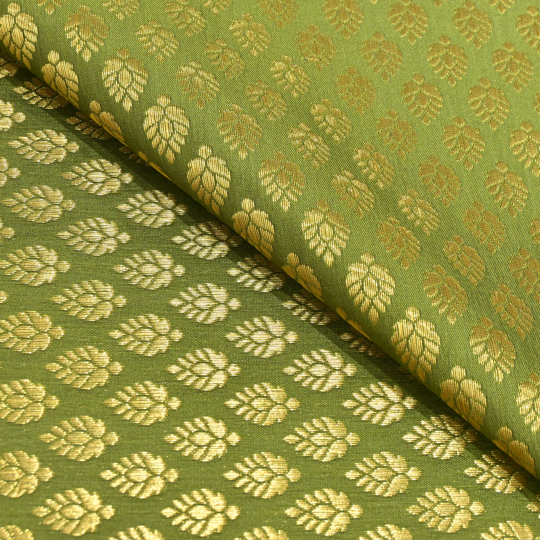 Semi Zari Brocade Fabrics