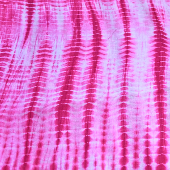 Silk Chanderi Tie & Dye Fabric 44" – Soft Lightweight Designer Fabric