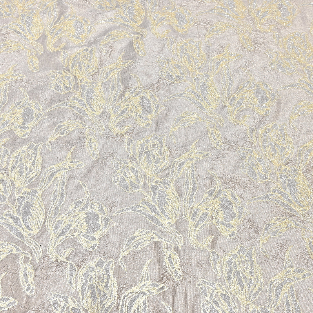IMPORTED FLORAL TURKISH JACQUARD FABRIC- 32RS00- 02