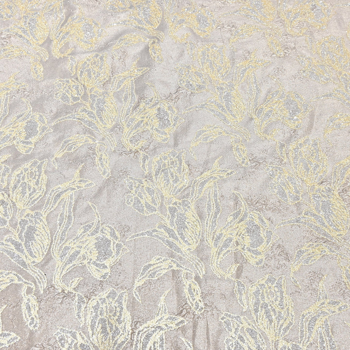 IMPORTED FLORAL TURKISH JACQUARD FABRIC- 32RS00- 02