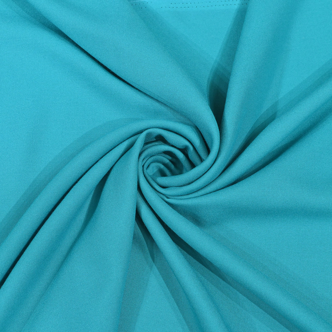 Turquoise Blue Colour 14Kg Rayon Cotton Fabrics