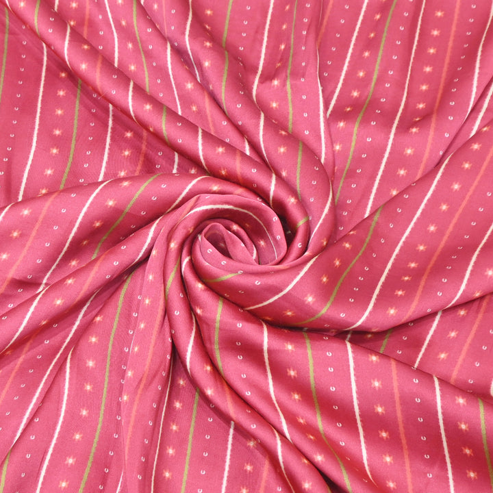 Bemberg Satin Digital Print Fabric– Soft Luxury Designer Satin Fabric 001333-46