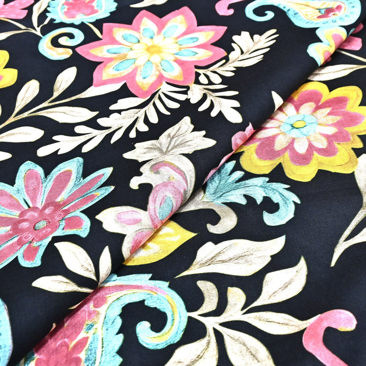 Cotton Print Fabric – Soft Breathable Designer Cotton Fabric 000350-22