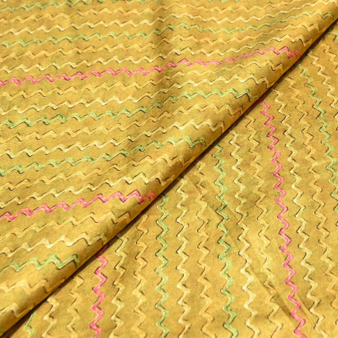 Bemberg Satin Digital Print Fabric– Soft Luxury Designer Satin Fabric 001333-12