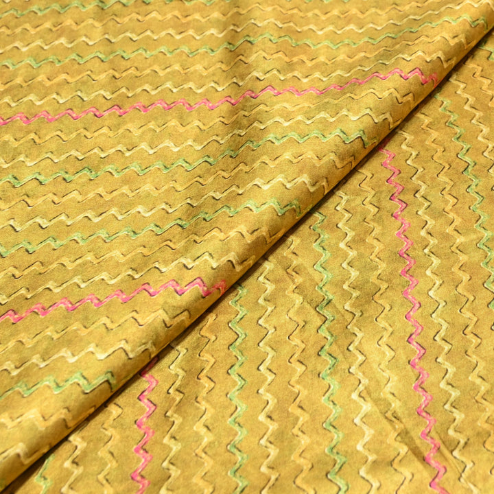Bemberg Satin Digital Print Fabric– Soft Luxury Designer Satin Fabric 001333-12