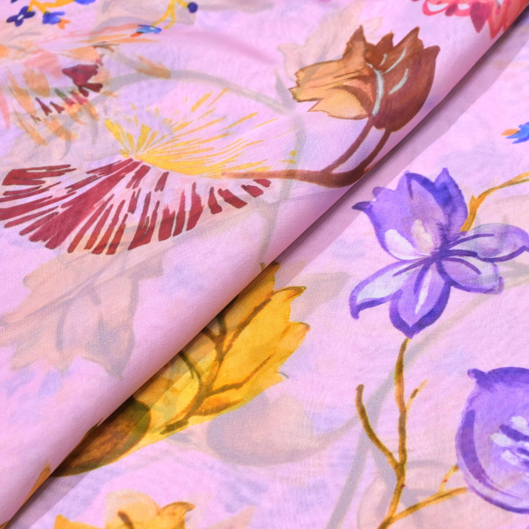 Viscose Organza Digital Prints Fabrics