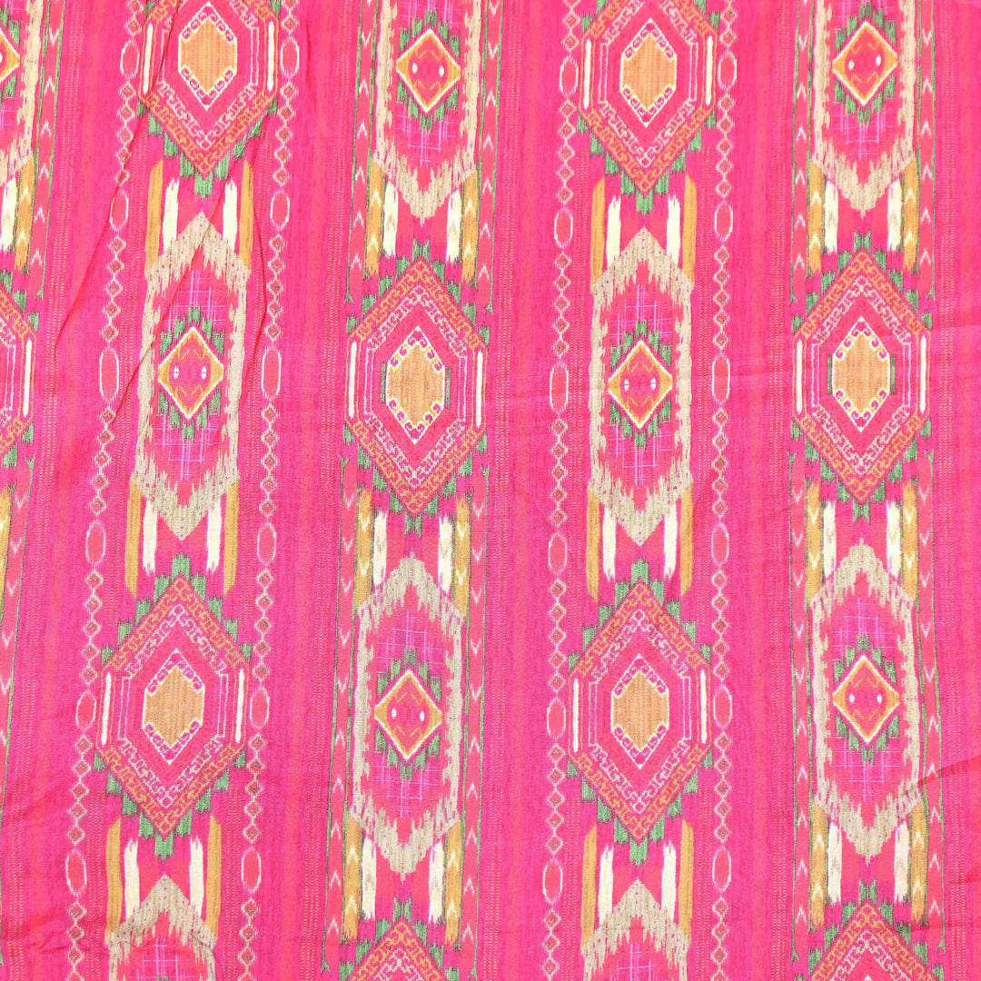 Premium Muslin Digital Print Fabric - 000844-33
