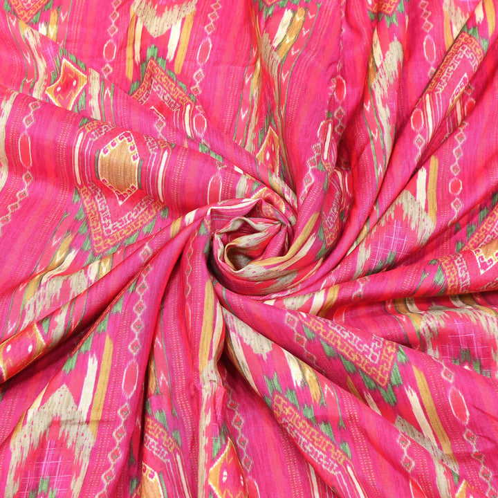 Premium Muslin Digital Print Fabric - 000844-33
