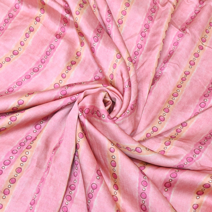 Bemberg Satin Digital Print Fabric– Soft Luxury Designer Satin Fabric 001333-42