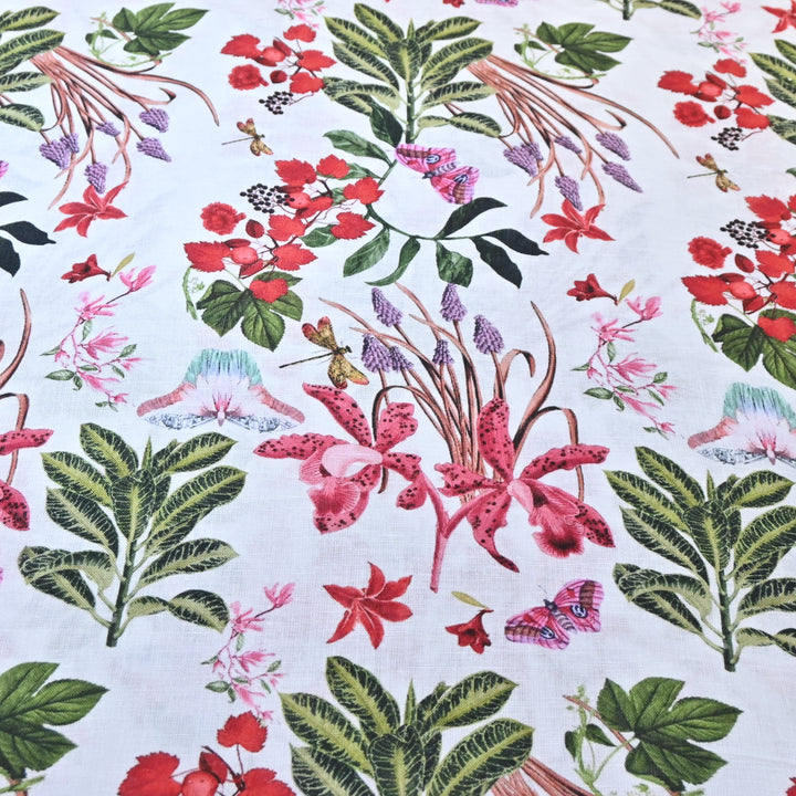 PREMIUM PURE LINEN DIGITAL PRINT FABRIC- LIN054- 03