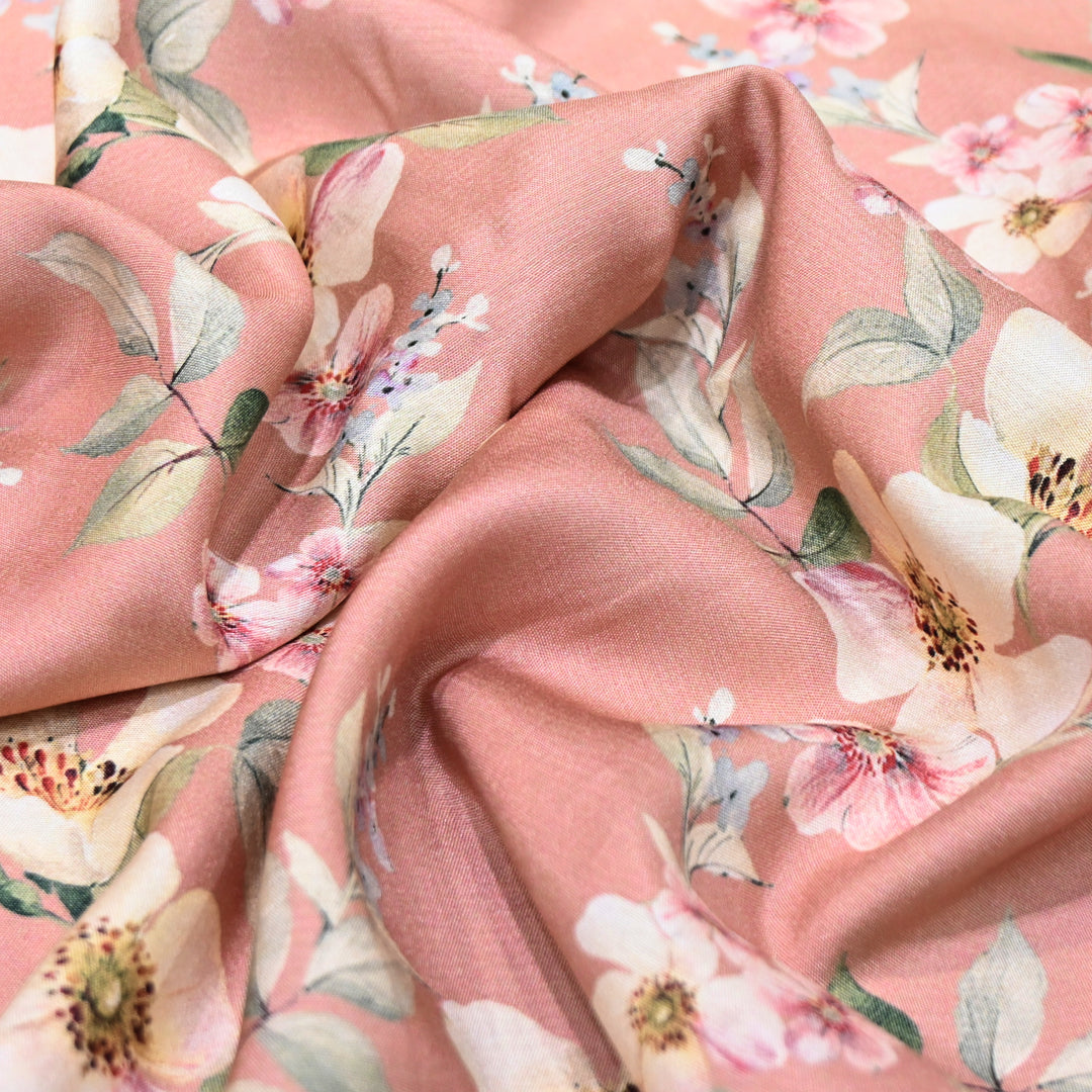 Multicolor Muslin Digital Print Fabric-000844-3
