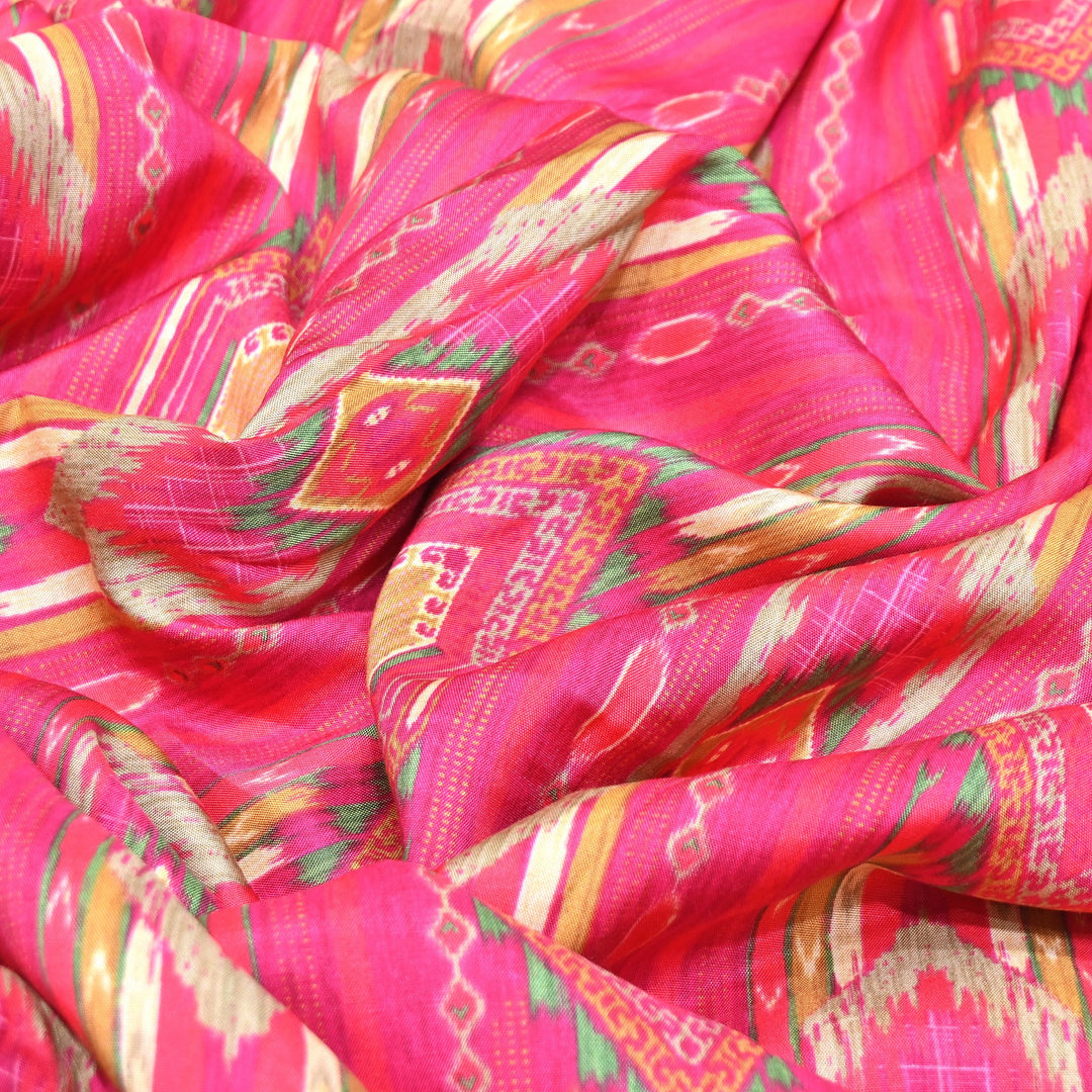 Premium Muslin Digital Print Fabric - 000844-33