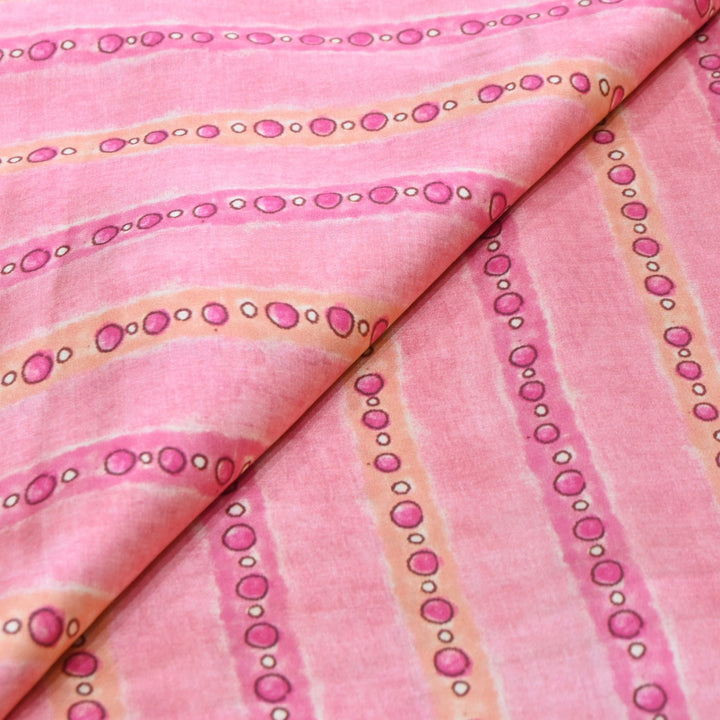 Bemberg Satin Digital Print Fabric– Soft Luxury Designer Satin Fabric 001333-42