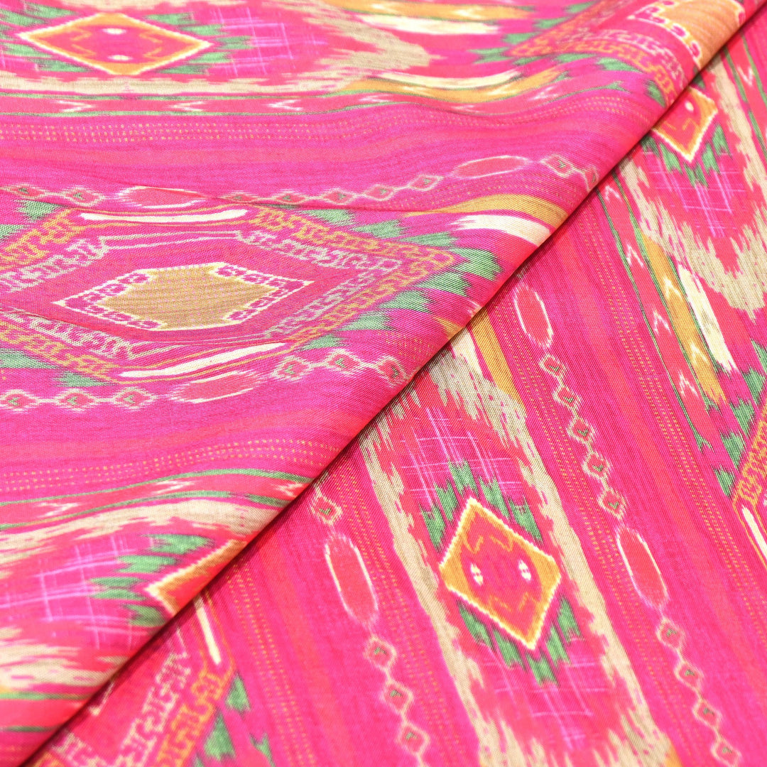 Premium Muslin Digital Print Fabric - 000844-33