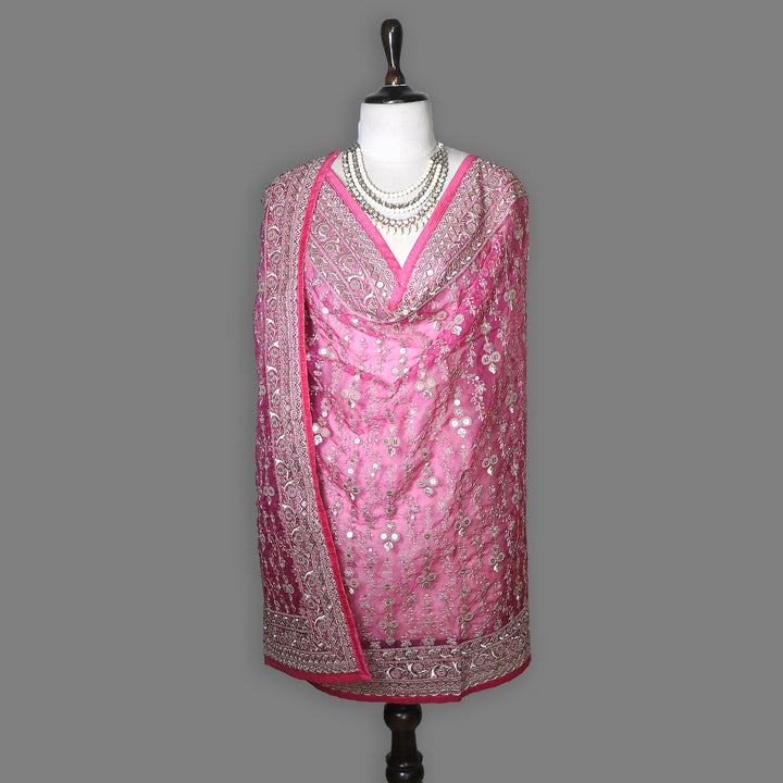 Organza Sequence & Zari Dupatta – Elegant Ethnic Dupatta for Women- RV2210-03