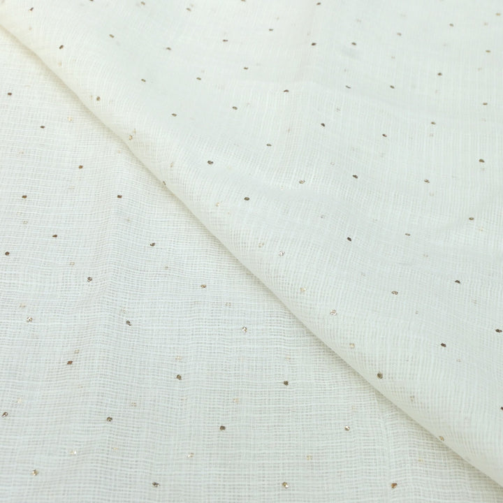 Kota Mukaish Hand Work Fabrics