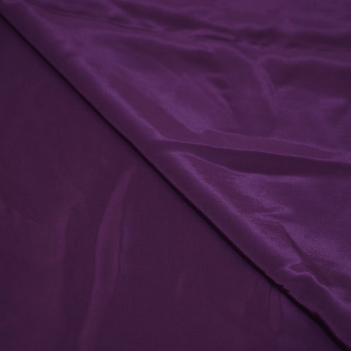 Purple  Shisha Crepe Fabrics