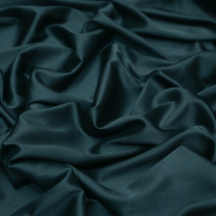 Teal Green Armani Satin Fabrics