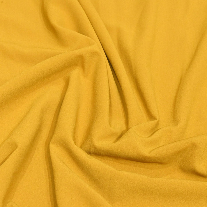 Macaroni And Cheese Color Double Georgette Fabrics