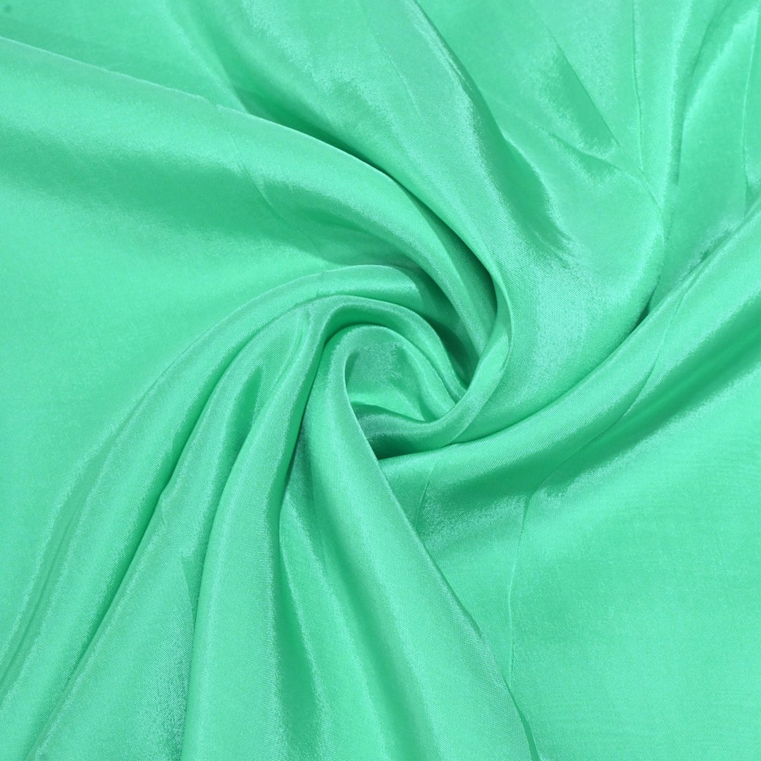 Medium Aquamarine Colour Upada Silk Fabrics