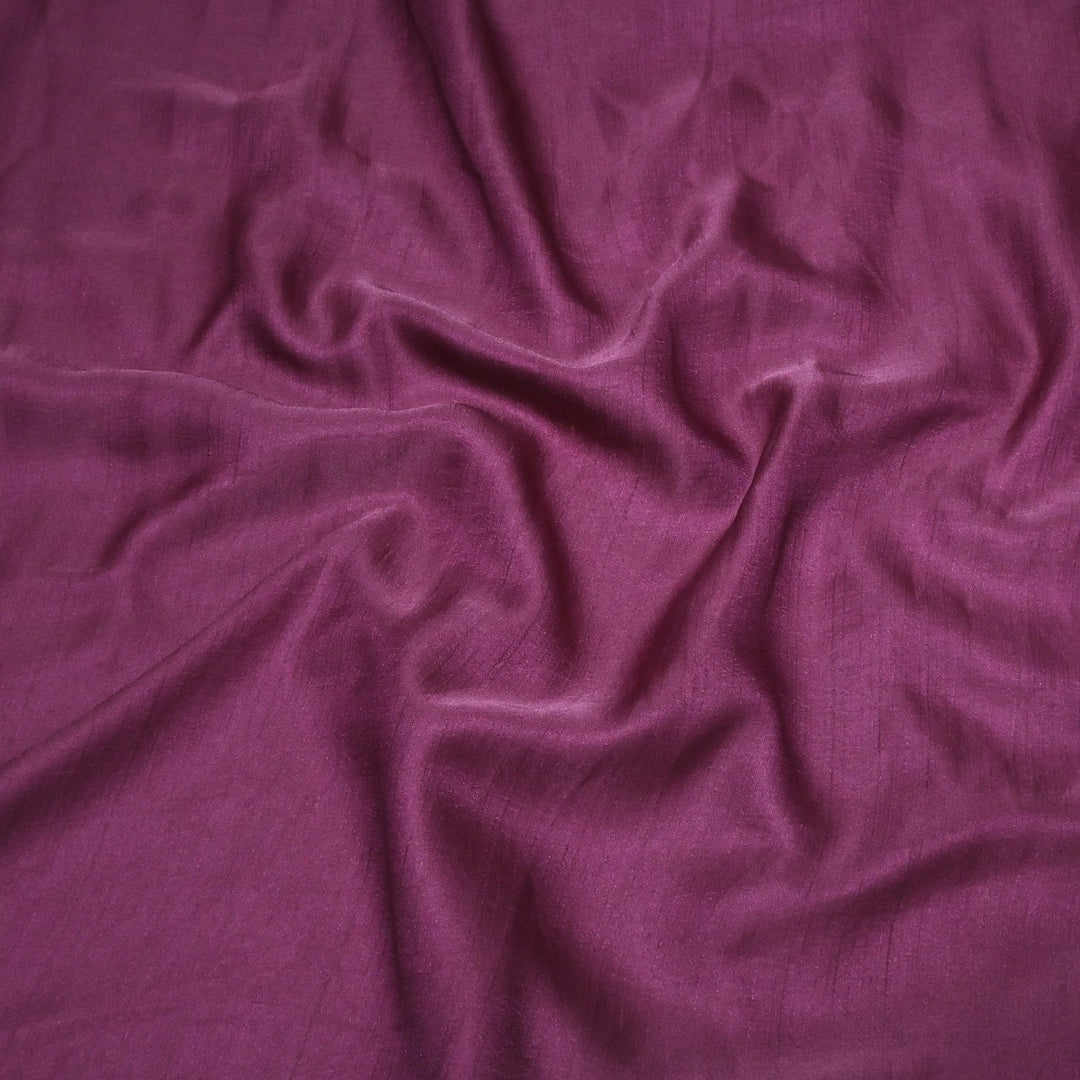 Boysenberry Colour Nysa Silk Fabrics