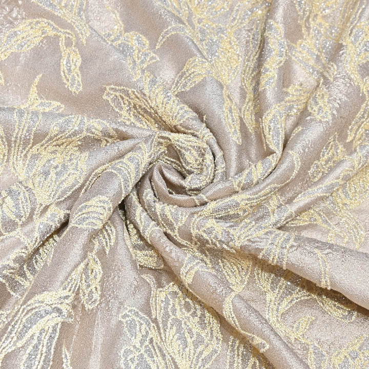 IMPORTED FLORAL TURKISH JACQUARD FABRIC- 32RS00- 02