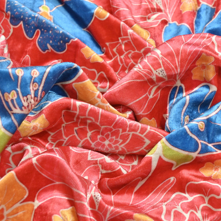 Velvet Digital Print Fabrics