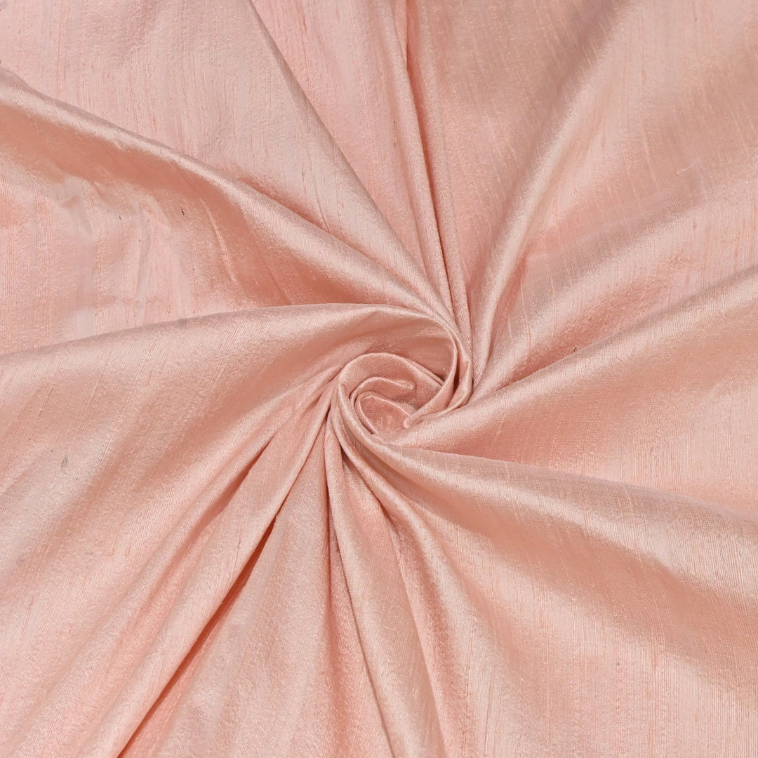 Mandys Pink Colour 100gm Pure Raw Silk Fabrics