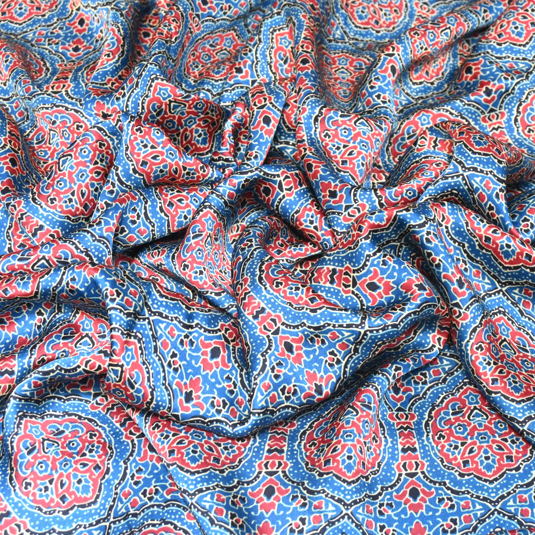 Modal Satin Digital Print Fabric