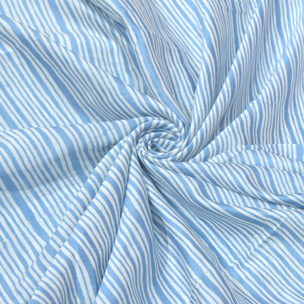 Silk Chanderi Digital Print Fabric