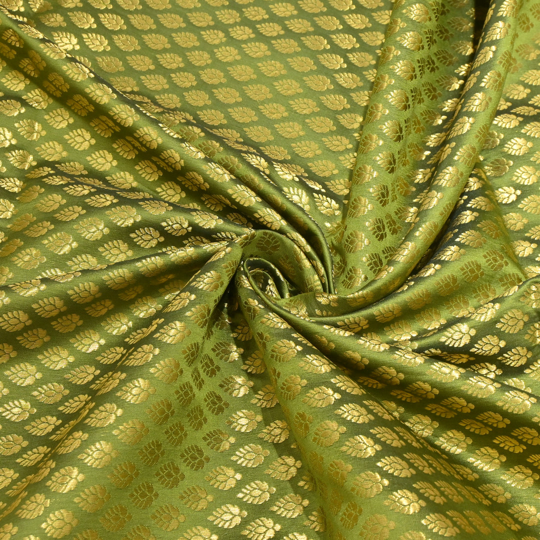 Semi Zari Brocade Fabrics