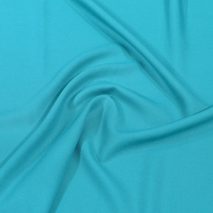 Turquoise Blue Colour 14Kg Rayon Cotton Fabrics