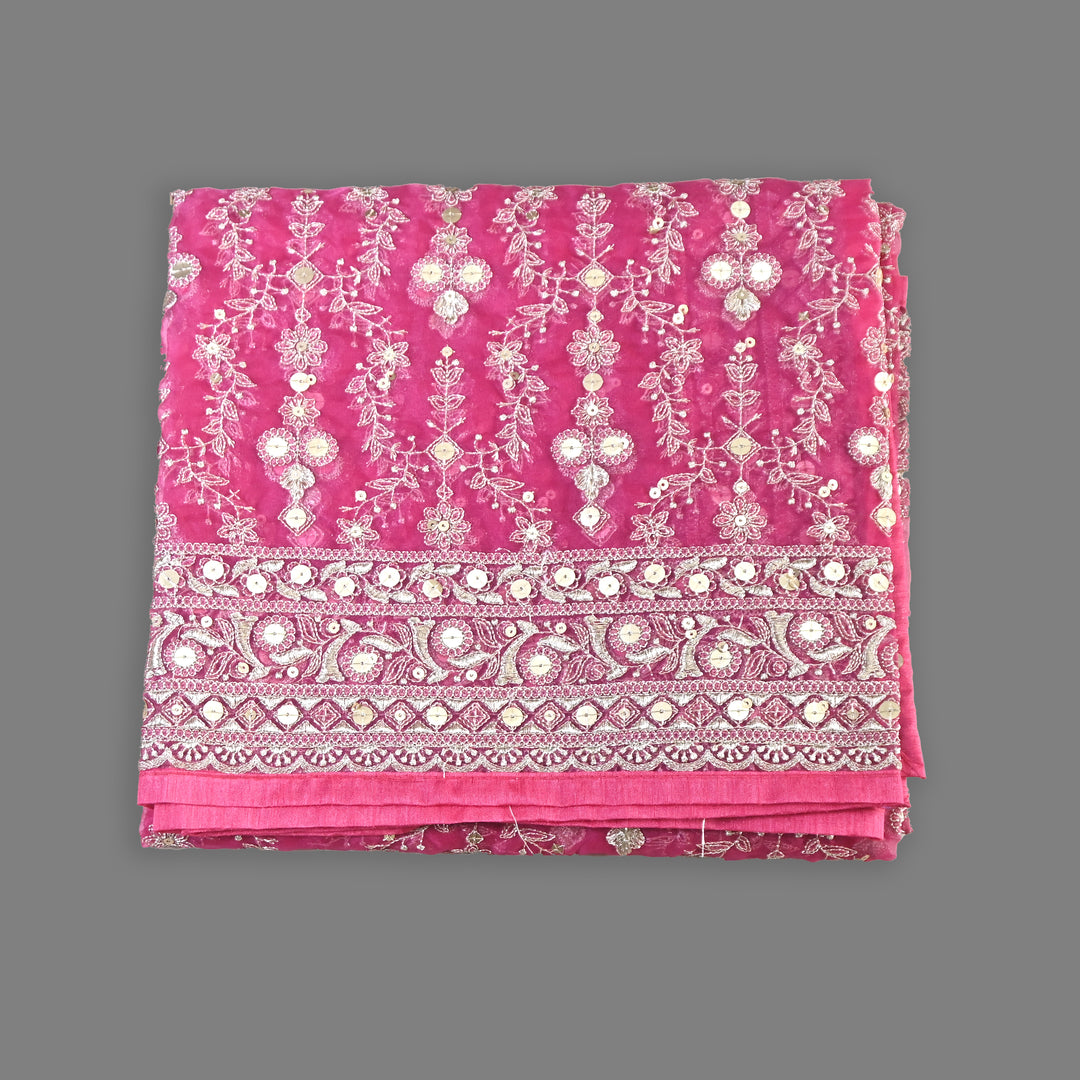 Organza Sequence & Zari Dupatta – Elegant Ethnic Dupatta for Women- RV2210-03