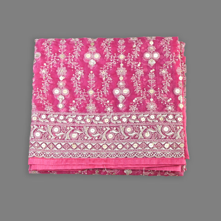 Organza Sequence & Zari Dupatta – Elegant Ethnic Dupatta for Women- RV2210-03