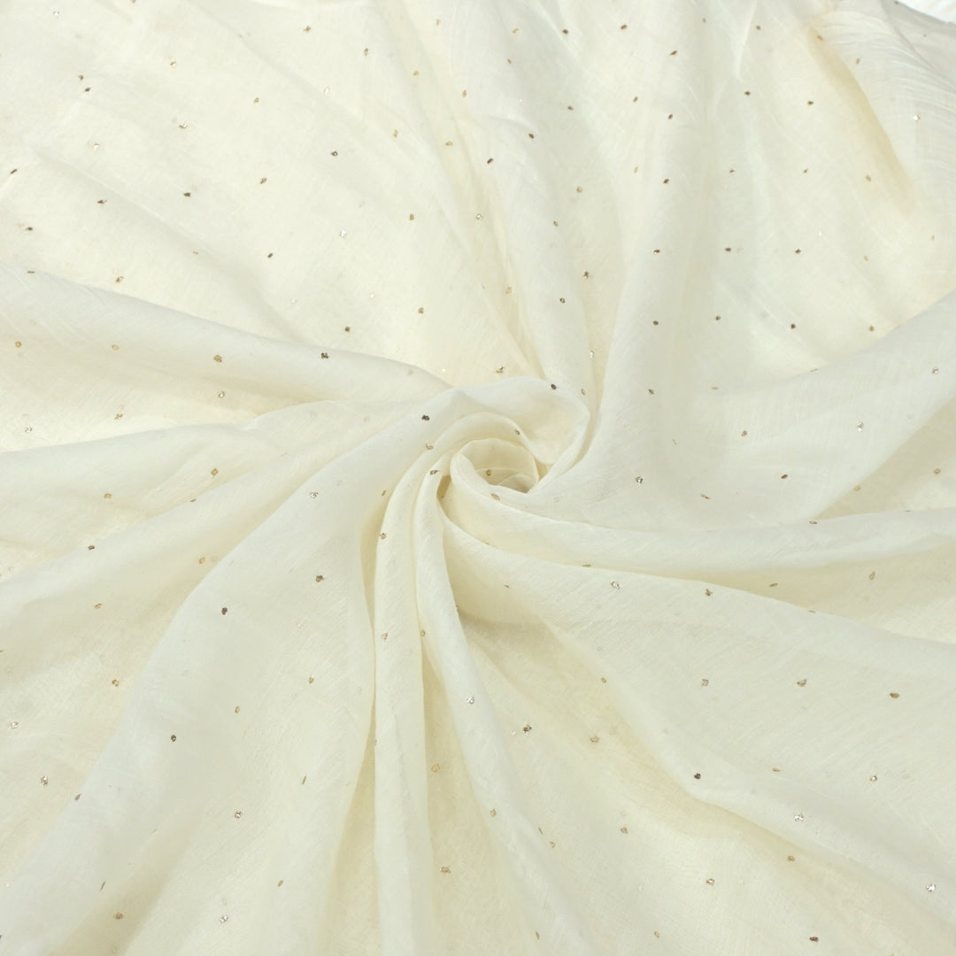Mal Mal Mukaish Hand Work Fabrics