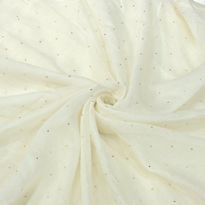 Mal Mal Mukaish Hand Work Fabrics