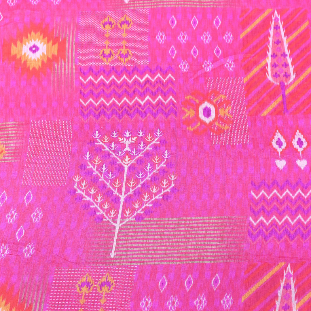 Premium Muslin Digital Print Fabric - 000844-21