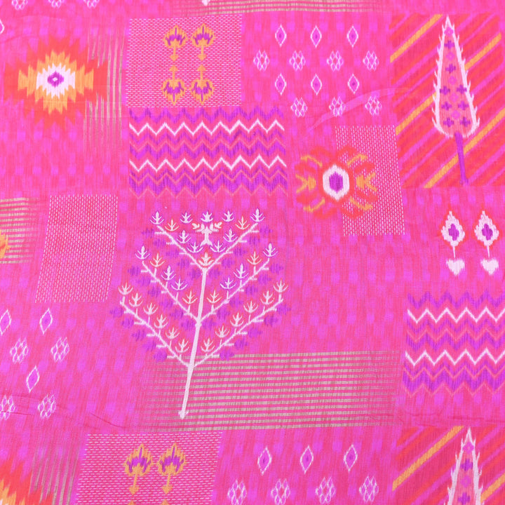 Premium Muslin Digital Print Fabric - 000844-21