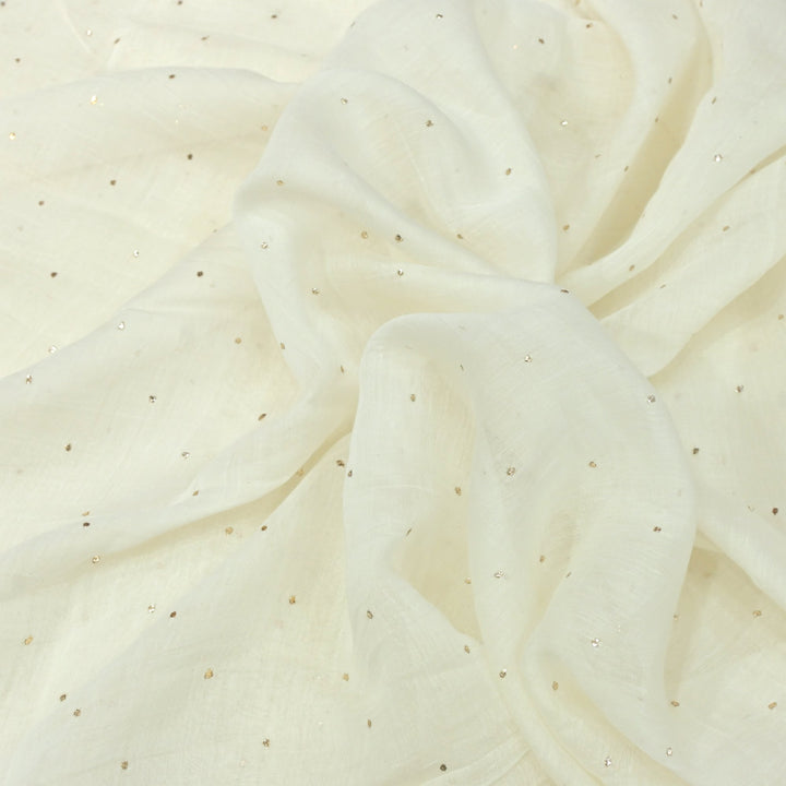 Mal Mal Mukaish Hand Work Fabrics