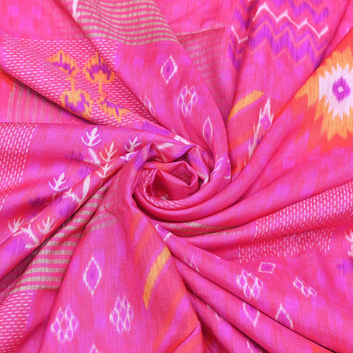 Premium Muslin Digital Print Fabric - 000844-21