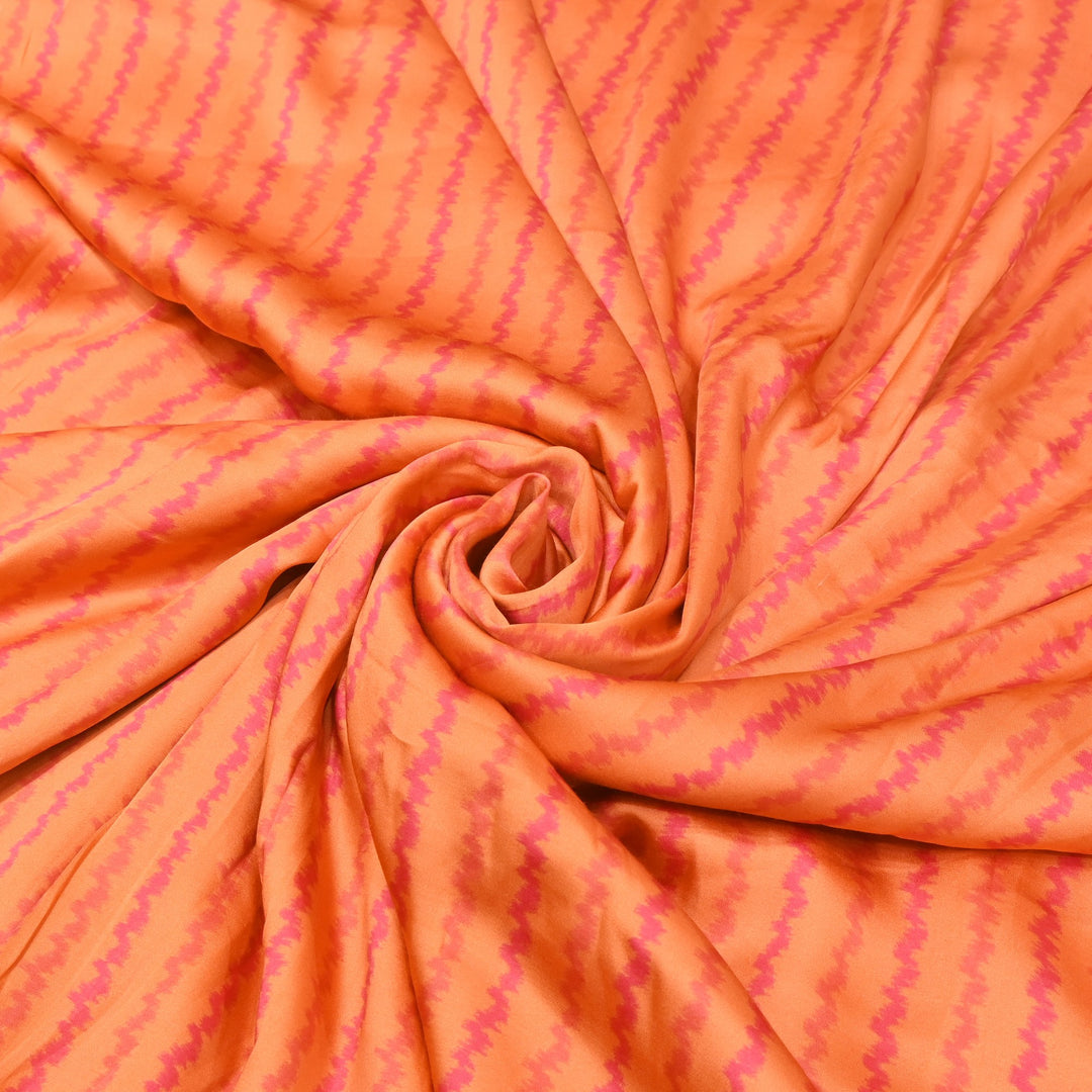 Bemberg Satin Digital Print Fabric– Soft Luxury Designer Satin Fabric 001333-44