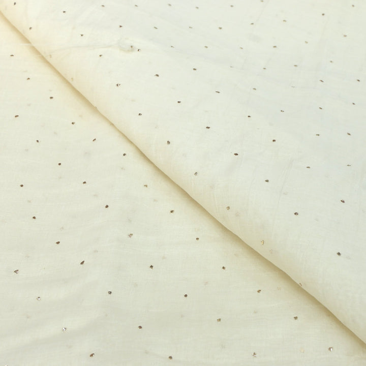 Mal Mal Mukaish Hand Work Fabrics