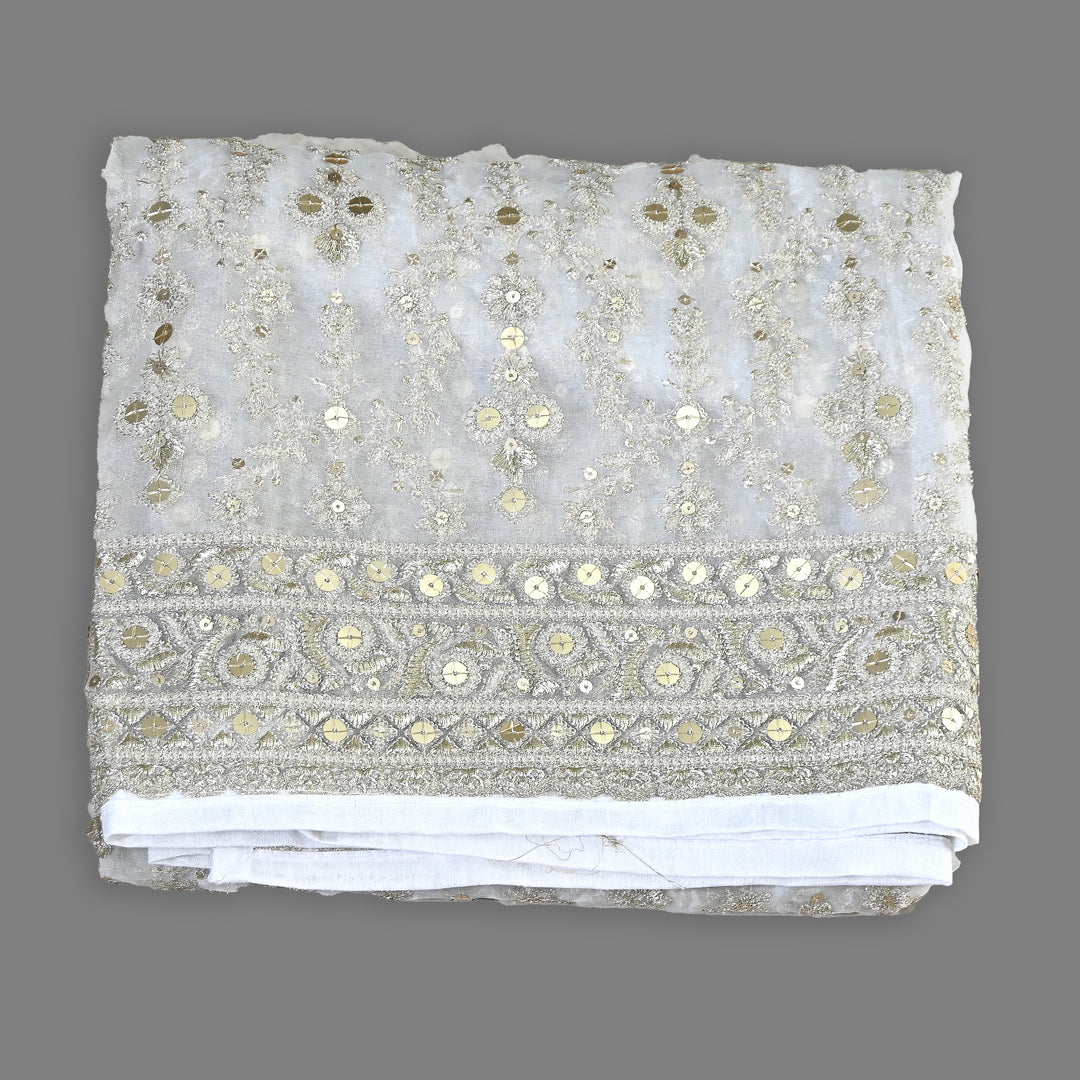 Organza Sequence & Zari Dupatta – Elegant Ethnic Dupatta for Women- RV2210-01