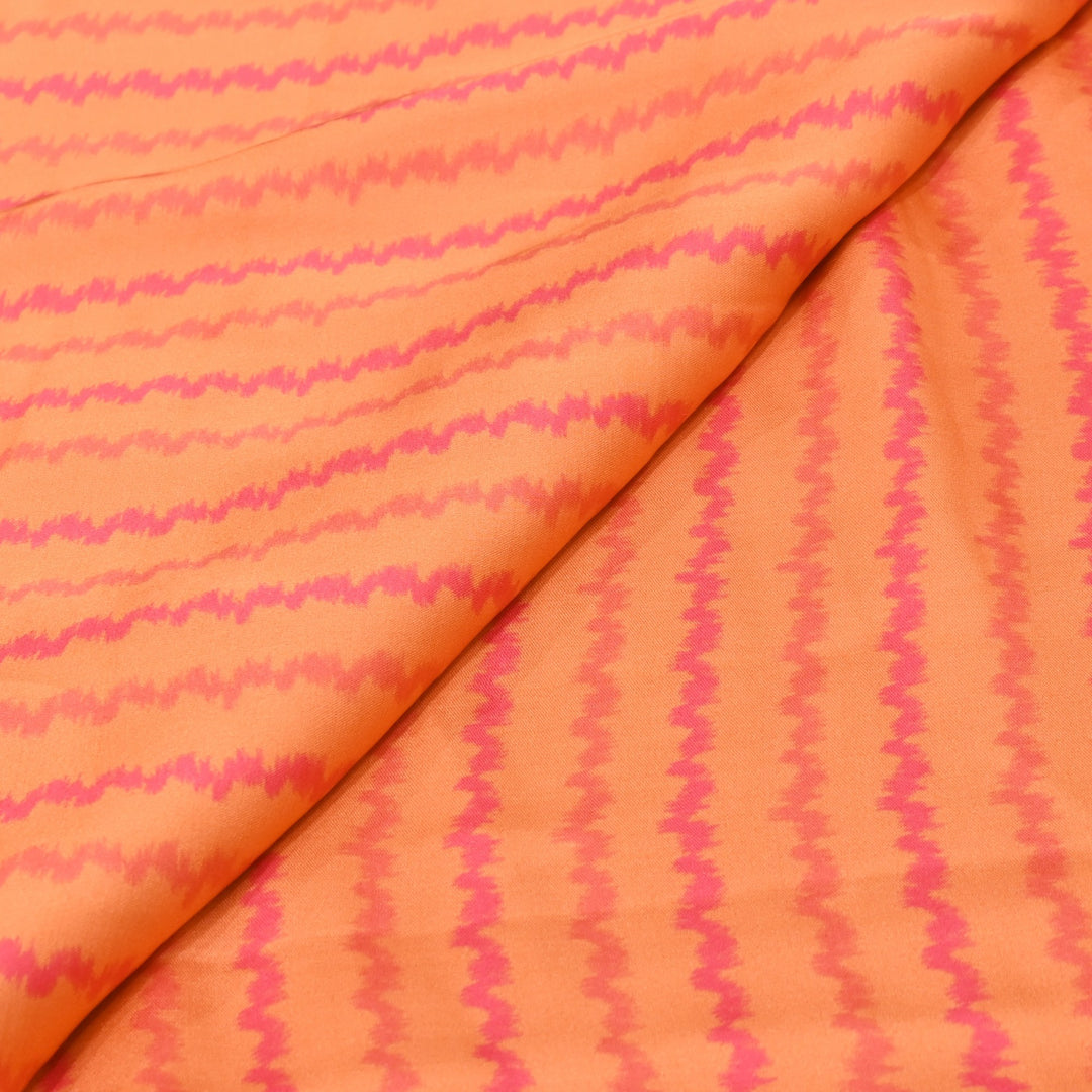 Bemberg Satin Digital Print Fabric– Soft Luxury Designer Satin Fabric 001333-44