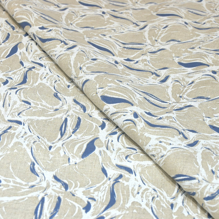 Pure Linen Digital Print Fabric