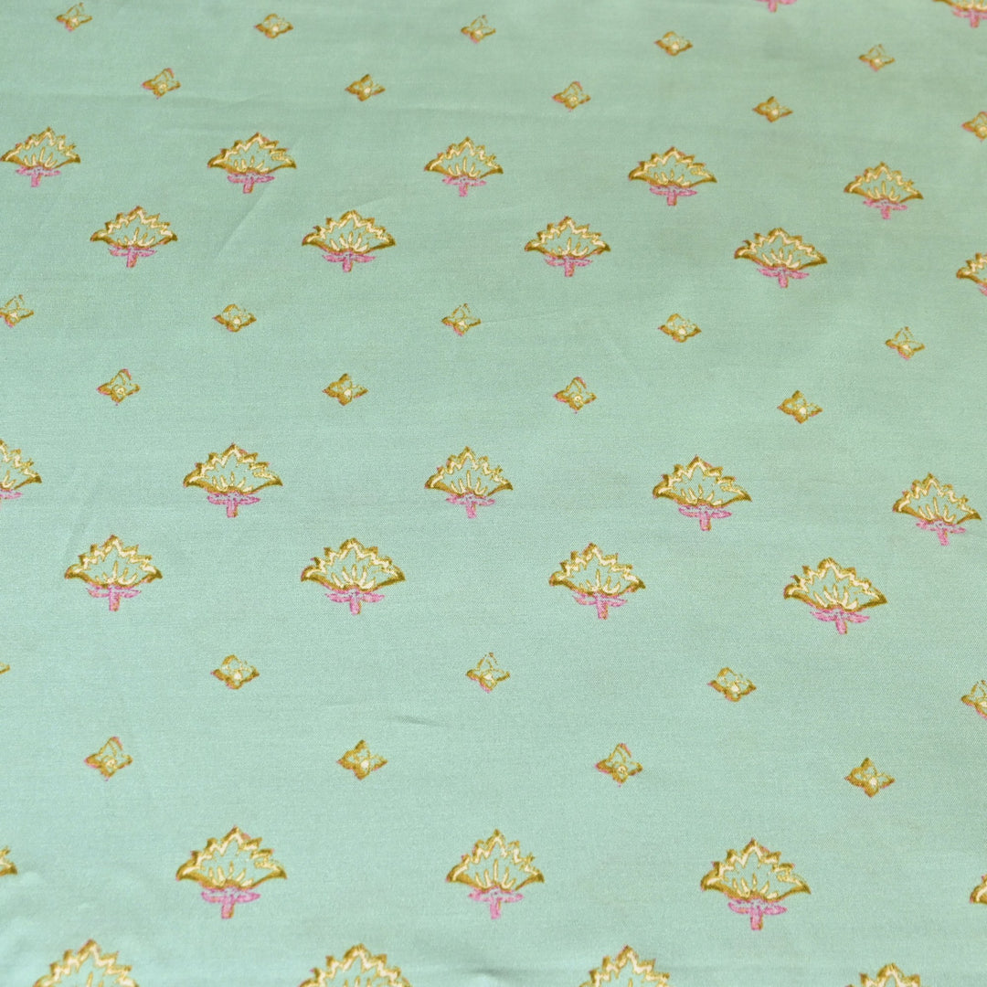 Bemberg Satin Digital Print Fabric– Soft Luxury Designer Satin Fabric 001333-10