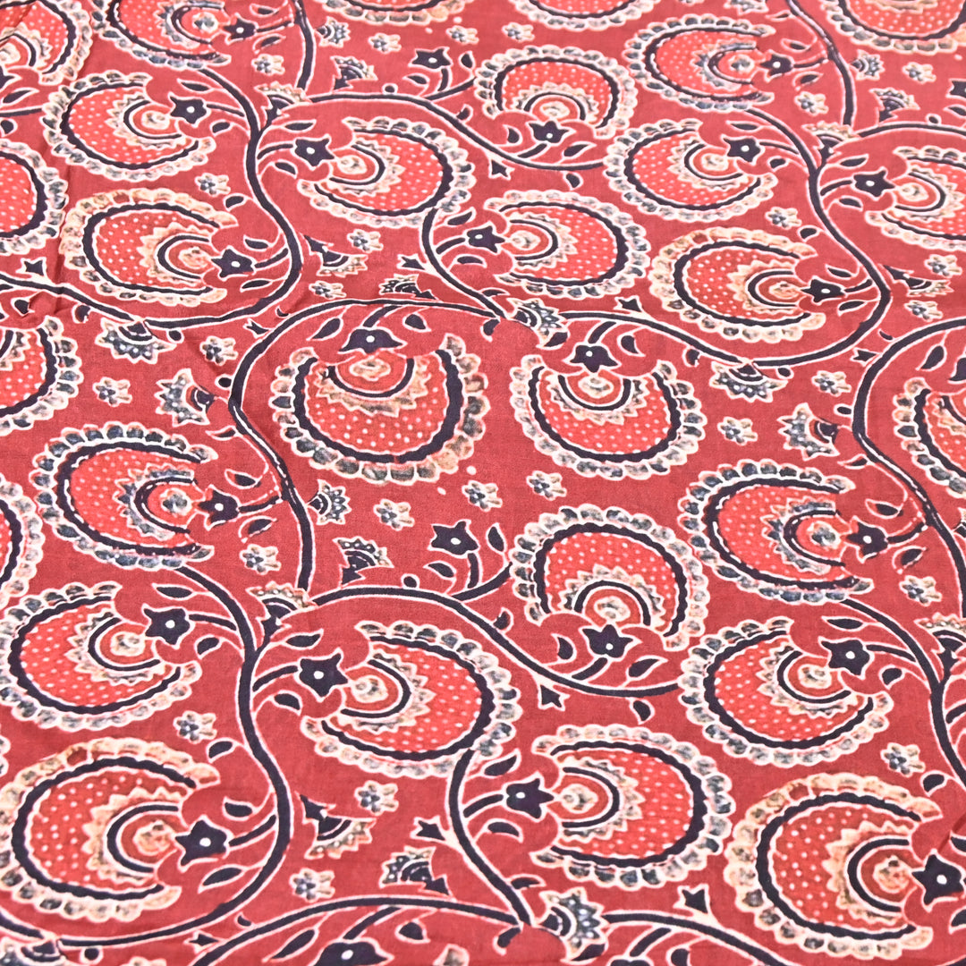 Multicolor Muslin Digital Print Fabric-KTP44-21